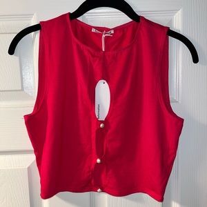 Reformation Emilio Knit Tank - Size Small